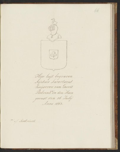 Inscription and Coat of Arms in the New Church in Amsterdam