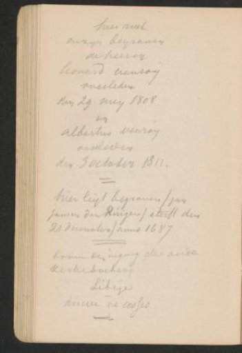 Inscriptions in the New Church in Amsterdam