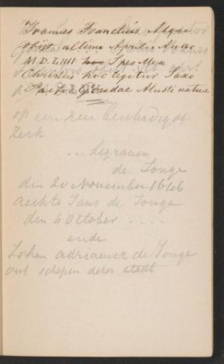 Inscriptions in the New Church in Amsterdam