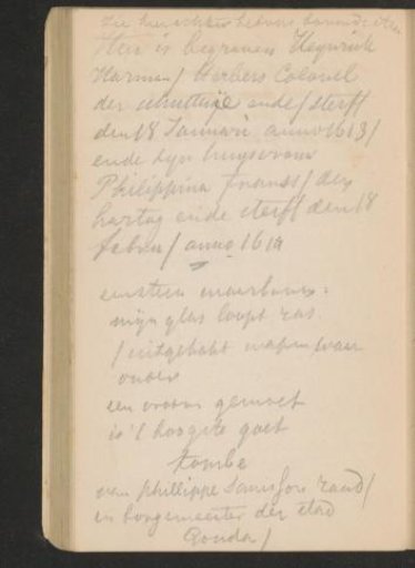 Inscriptions in the New Church in Amsterdam