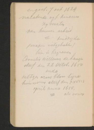 Inscriptions in the New Church in Amsterdam