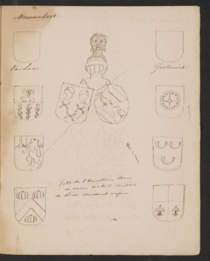 Coats of Arms in the New Church in Amsterdam