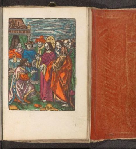 Centurion of Capernaum Beseeching Christ for Help