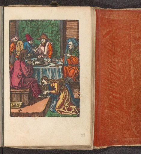 Christ Anointed by Mary Magdalene