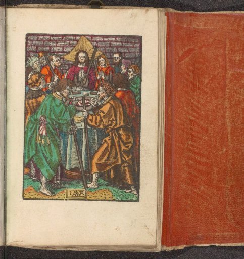 Christ and His Disciples Celebrating Passover