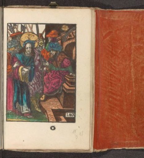 Christ led away from Pilate