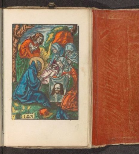 Veronica Shows the Sudarium to Mary and John