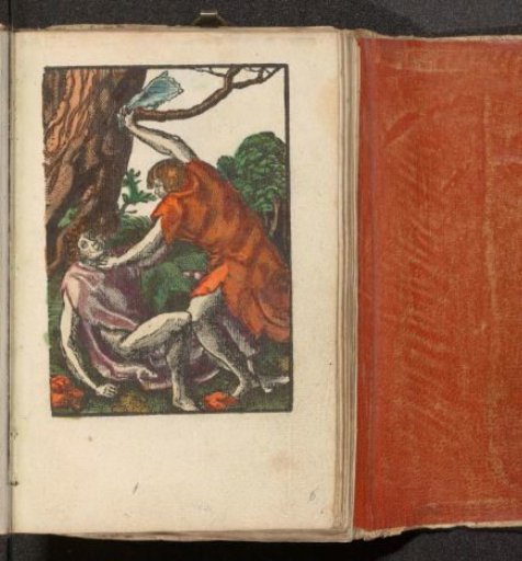 Cain kills Abel