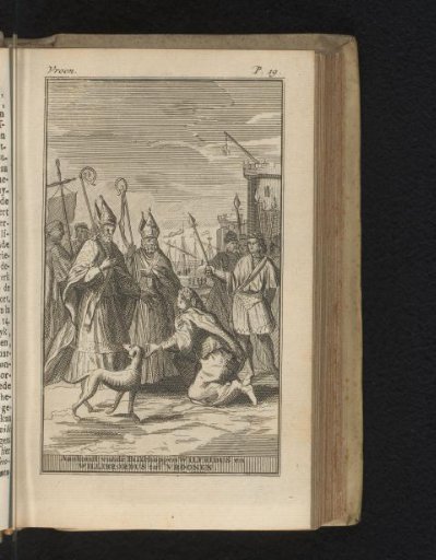 Arrival of the bishops Wilfridus and Willibrordus in Vronen, 698