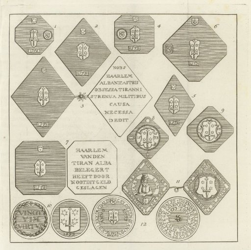 Emergency Coins Struck During the Siege of Haarlem, 1572-1573