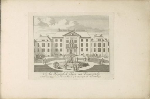 Front view of Het Loo Palace