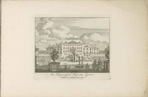 Rear view of Het Loo Palace