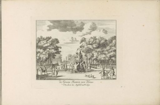 Venus fountain in the garden of Het Loo Palace
