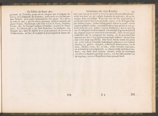 Text plate on Architecture