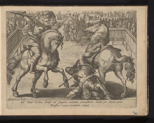 Giovanni de' Medici kills his opponent in a duel