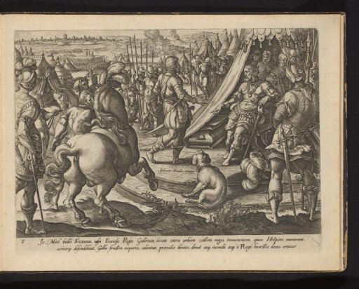 Giovanni de' Medici before King Francis I