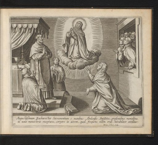 After Receiving Communion from the Priest, Theresa Leaves Her Body