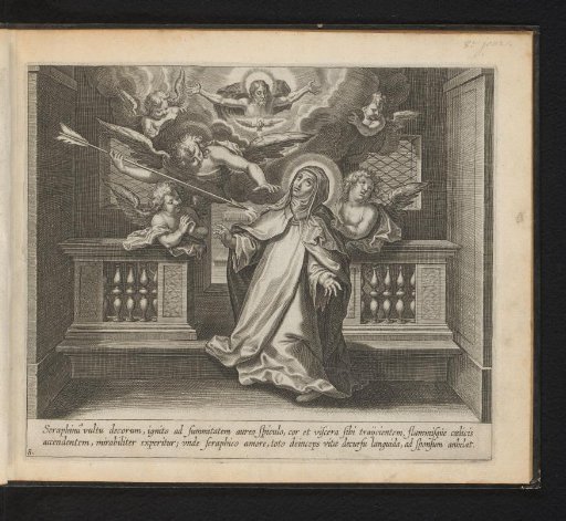 A Seraph Appears to Theresa and Fills Her Heart with Love for God by Means of an Arrow