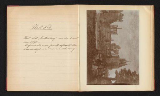 Photographic reproduction of a painting of Batenburg Castle