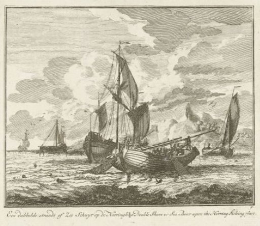 Herring Yacht on the Fishing Grounds, ca. 1725