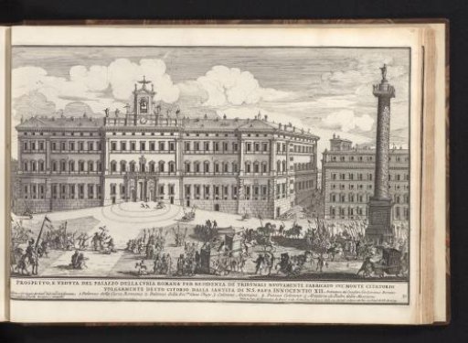 Palazzo Montecitorio in Rome