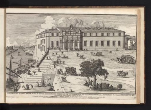 New customs office on the Ripa Grande in Rome