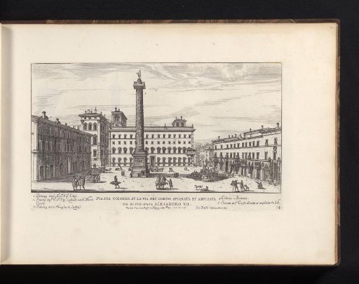 Column of Marcus Aurelius in Rome