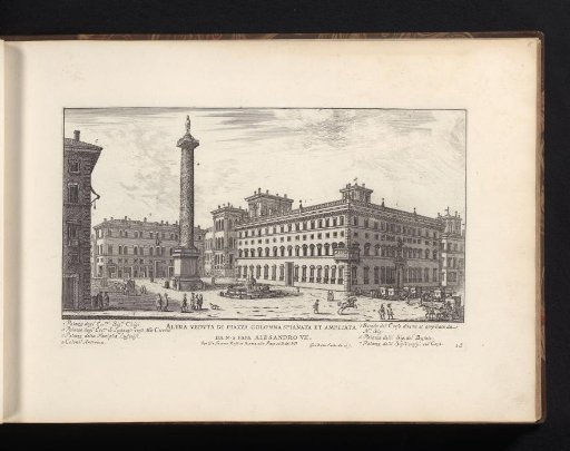 Column of Marcus Aurelius in Rome