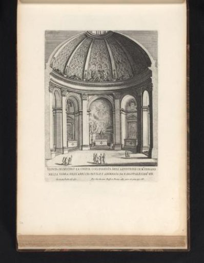 Interior of the Collegiata di Santa Maria Assunta church in Ariccia