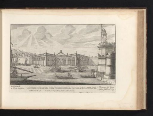 Harbour of Civitavecchia