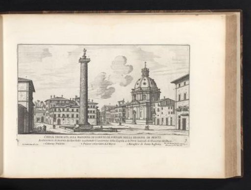 Santa Maria di Loreto and the Column of Trajan in Rome
