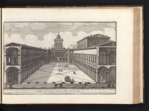Courtyard of the Palazzo del Quirinale, Rome
