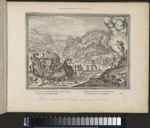 God instructs Noah to build the ark