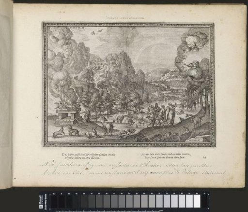 Noah's sacrifice / Covenant between God and Noah