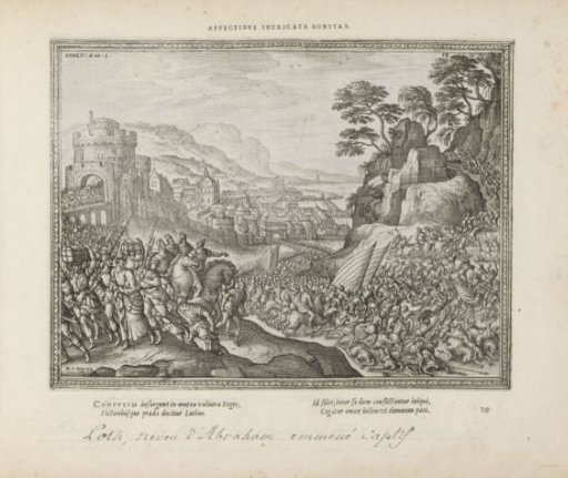 Lot is taken away from Sodom
