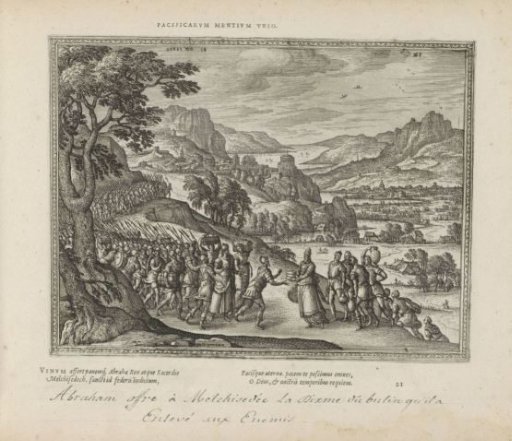 Abraham's meeting with Melchizedek