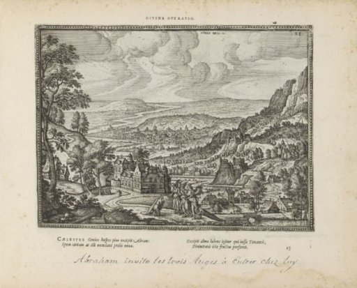 Landscape with Abraham and the three angels