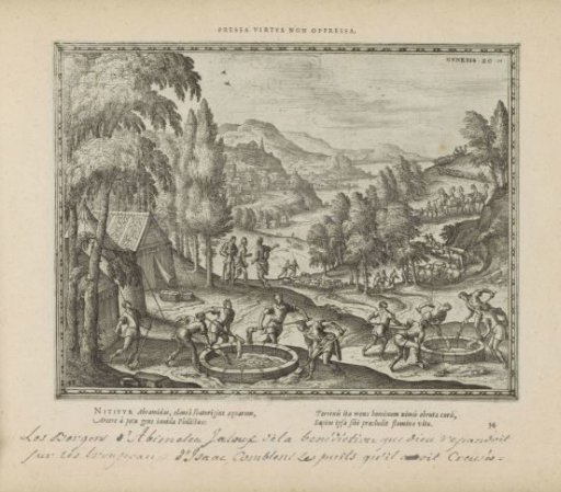 The Philistines Stop Up the Wells Out of Jealousy