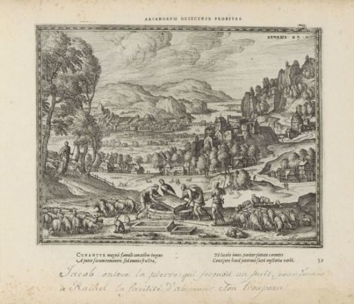 Jacob Rolls the Stone from the Well