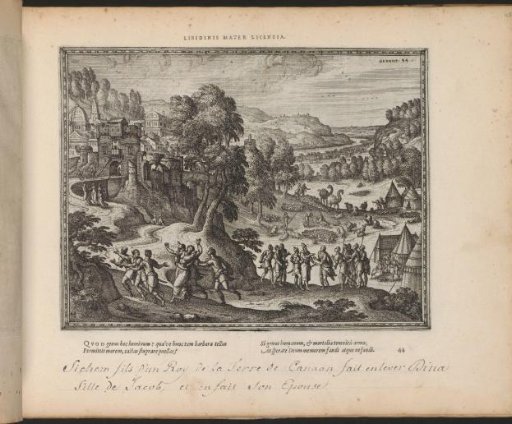 Dinah Overpowered by Shechem / Hamor and Shechem Ask Jacob for Dinah's Hand