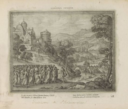 River Landscape with Christ and the Woman with the Issue of Blood