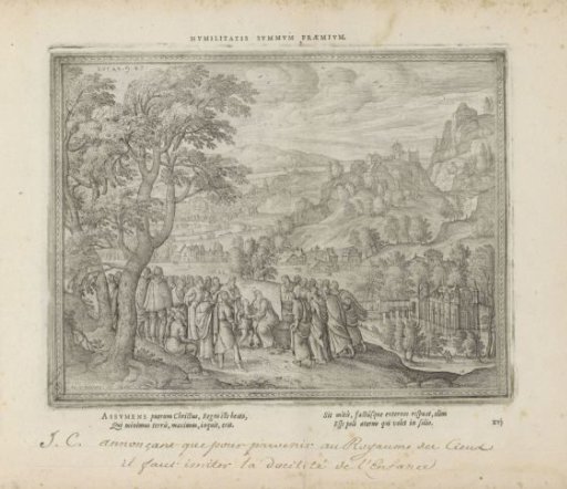 Christ Setting a Child Before His Disciples as an Example