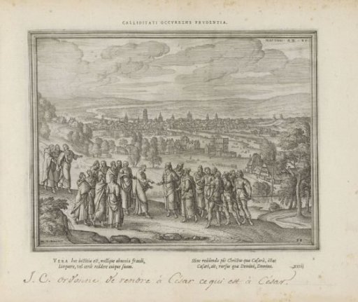 Christ in Debate with the Pharisees Concerning the Tribute to the Emperor