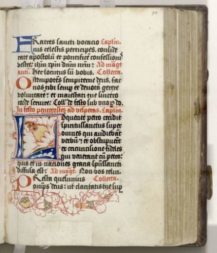 Psalter and Breviary (parts) in Latin