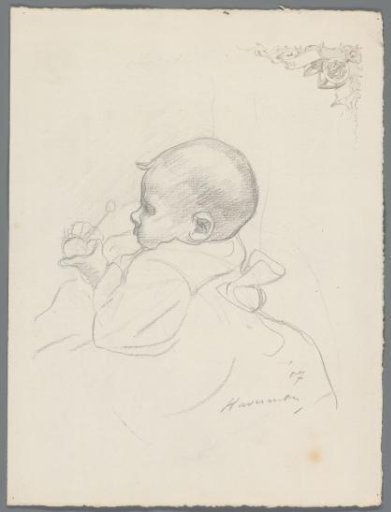 Portrait of an unknown baby