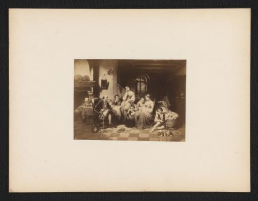 Photoreproduction of the painting L'Explication de la Bible after Hunin