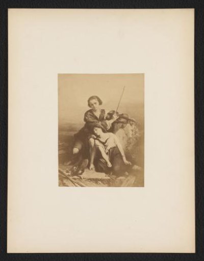 Photoreproduction of the painting L'Oubli des Douleurs after Louis Gallait