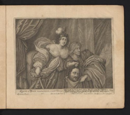 Judith with the head of Holofernes