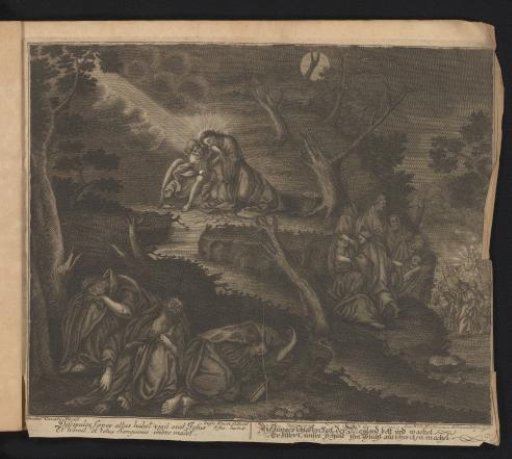Christ in the garden of Gethsemane