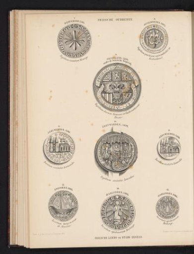 Old Frisian seals